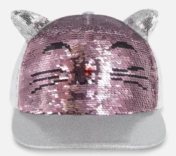 Caticorn Sequin Trucker Hat